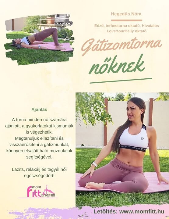 Gátizomtorna nőknek - momfitt